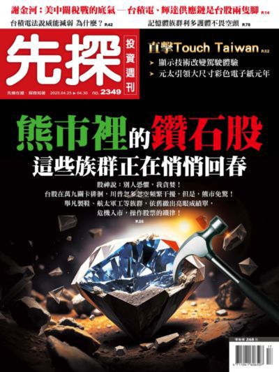 先探投資週刊 2025/04/25 [第2349期]:熊市裡的鑽石股 這些族群正在悄悄回春